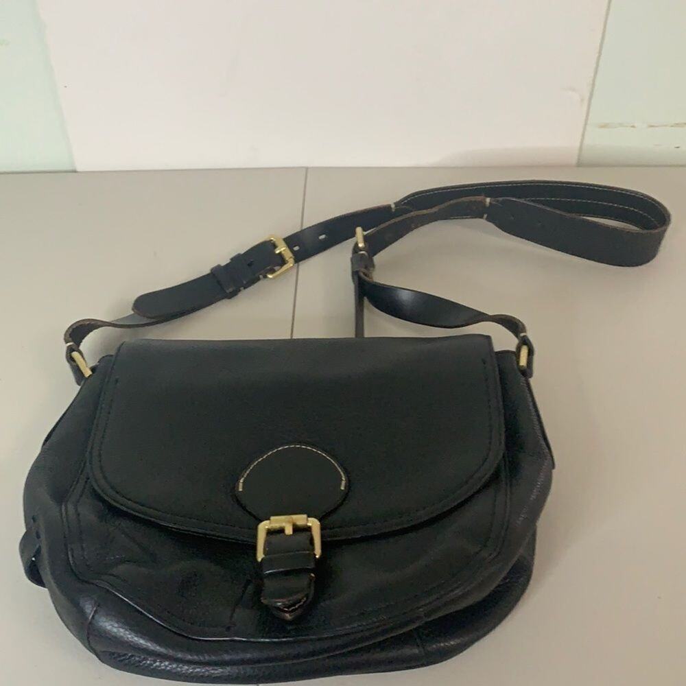 COLE HANN 100% LEATHER CROSSBODY BAG
